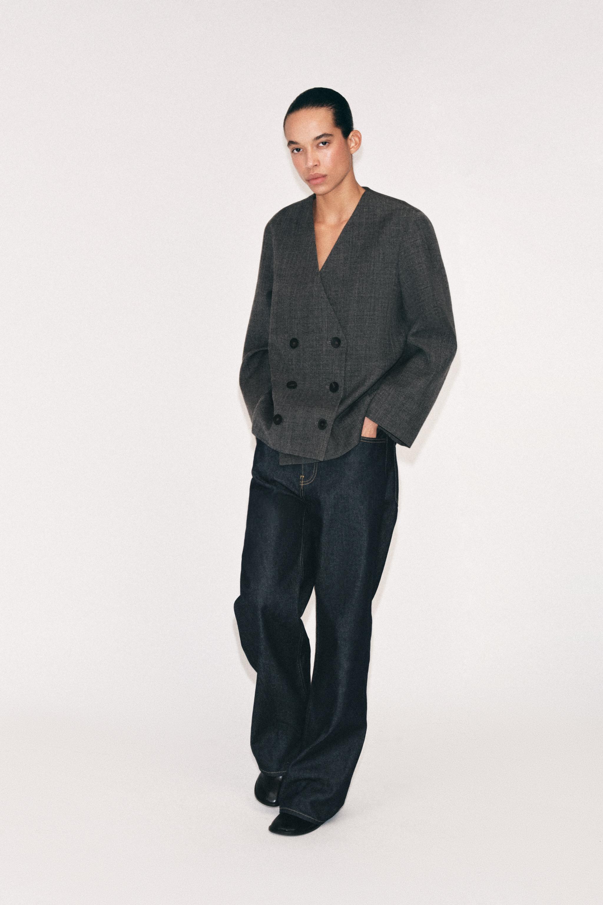 Zw Collection Wool Blazer by Zara