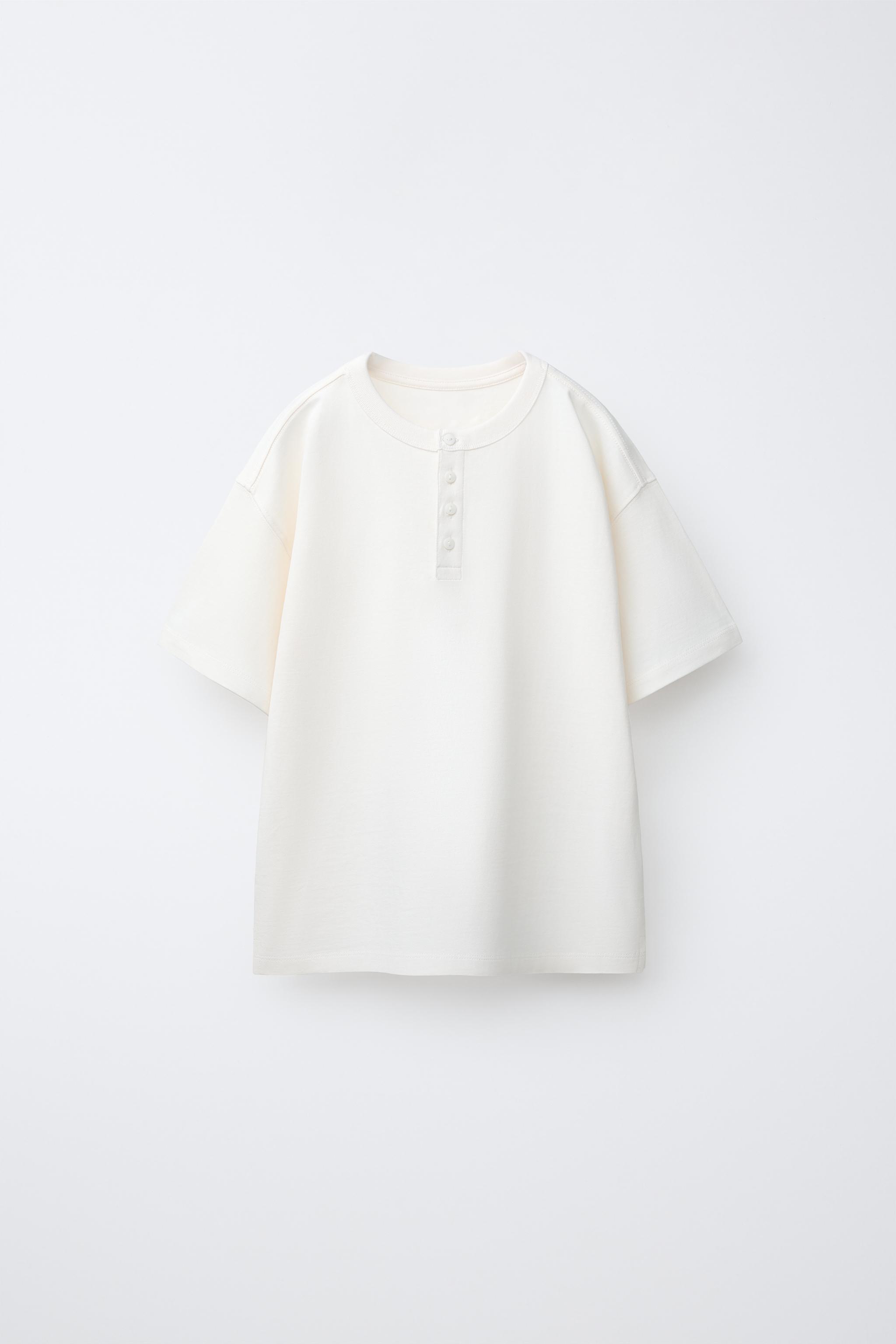 Детские рубашки Zara HENLEY POLO SHIRT