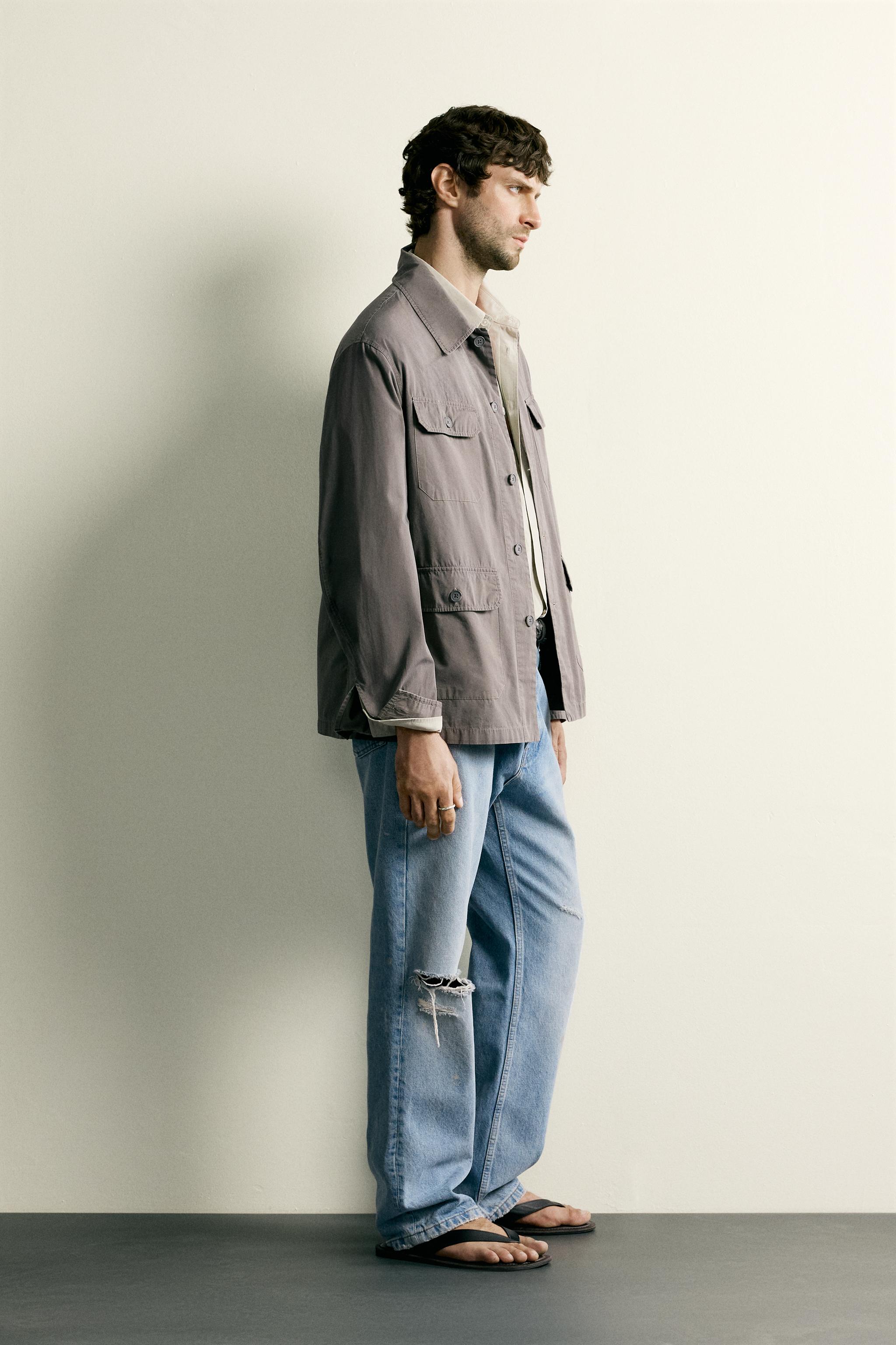 SURCHEMISE LÉGÈRE À POCHES