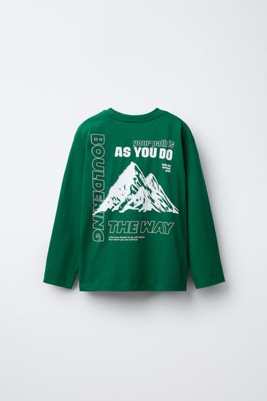 6-14 YEARS/ MOUNTAIN PYJAMAS - Green by Zara - Image 2