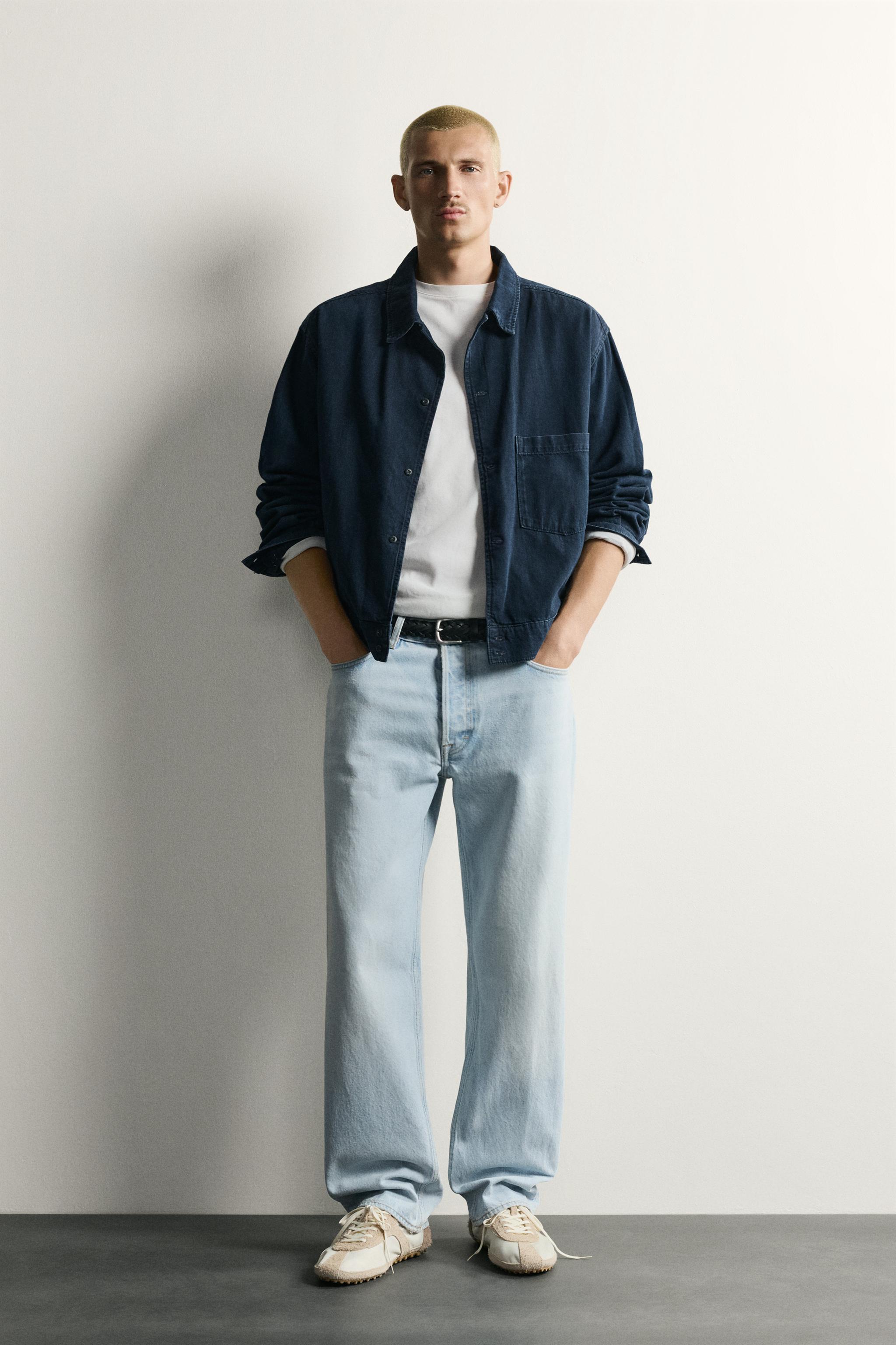 STRAIGHT ANKLE FIT JEANS