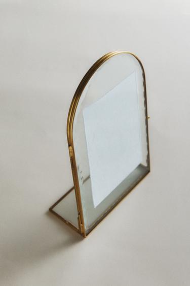 GOLDEN ARCH PHOTO FRAME - Golden by Zara