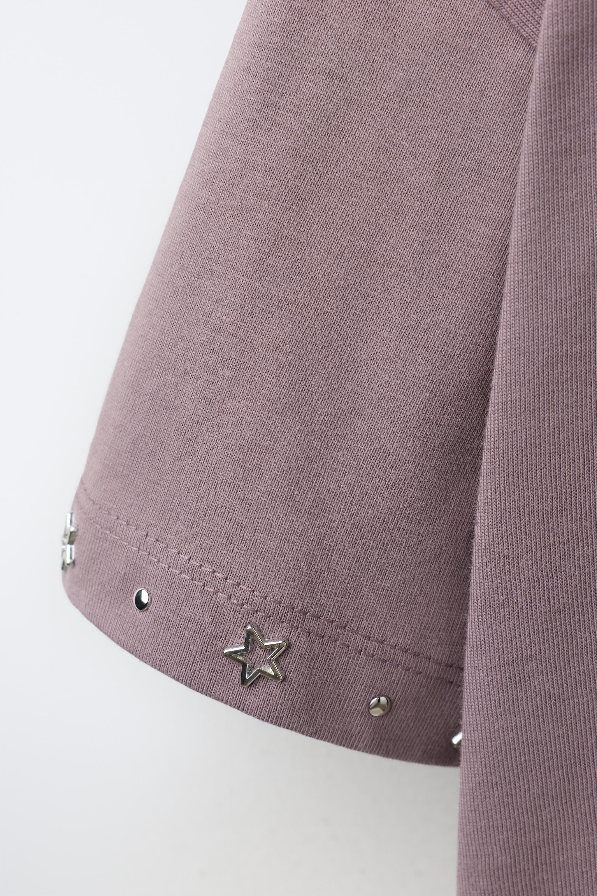 STUDDED NUMBER T-SHIRT