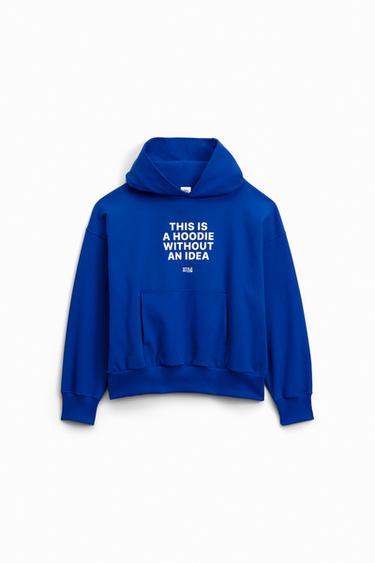 Zara STYLENOTCOM ZARA SWEATSHIRT - Bluish