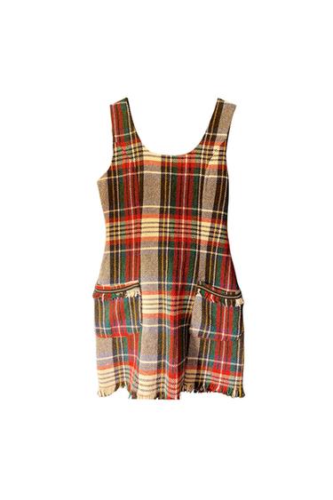 VESTIDO PICHI CUADROS ESCOCESES