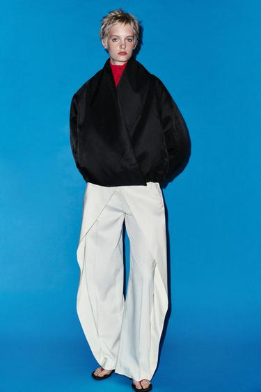 CHAQUETA BOMBER ACOLCHADA ZW COLLECTION - Negro de Zara