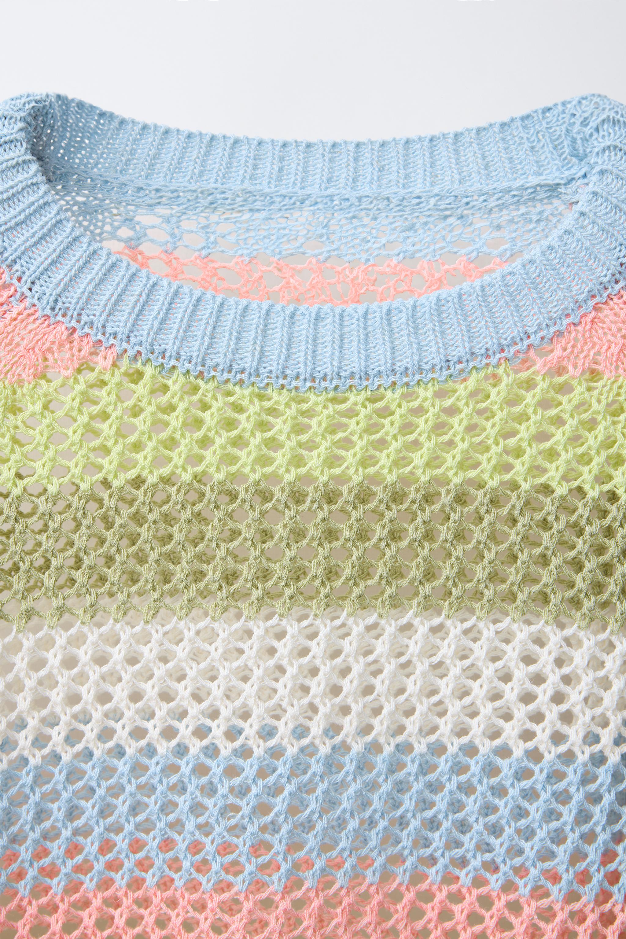 【IONSEOUL】Kira Mix Stripe Knit 5JH294 sacai | Denim Mix Knit Pullover – Kirna Zabête