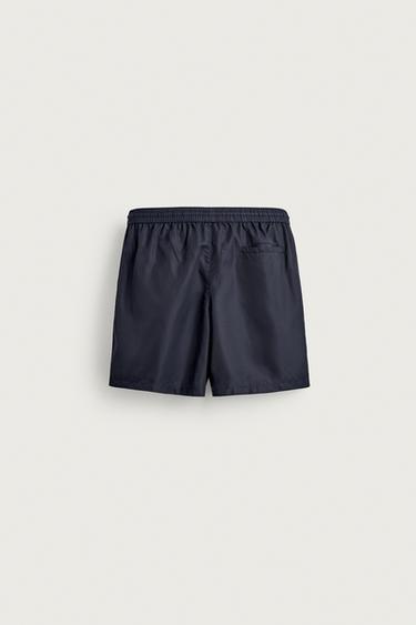 AARON LEVINE X ZARA LONG SWIMSUIT — Navy blue 2