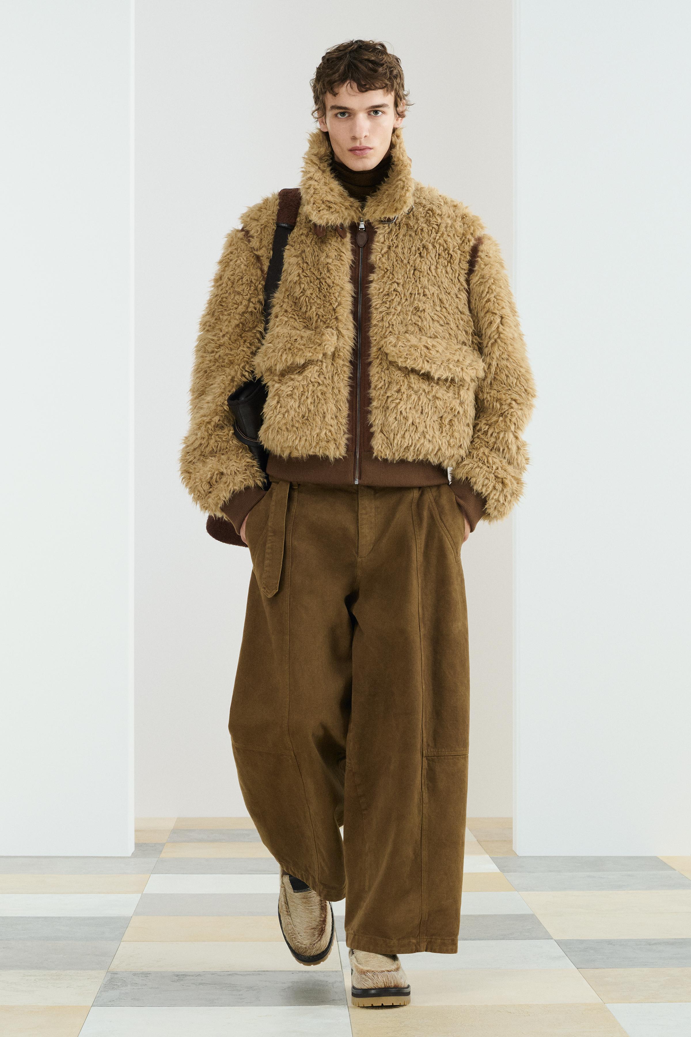 SHRLNG JKTC - ミディアムキャメル | ZARA Japan / 日本