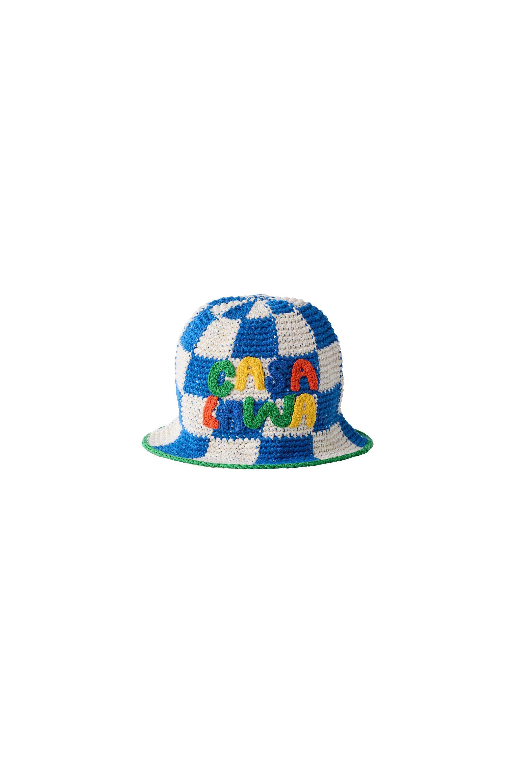 CLANE ニットバケットハット 青色 NEW ERA ニューエラ バケットハット バケハ クロシェ ニットバケット