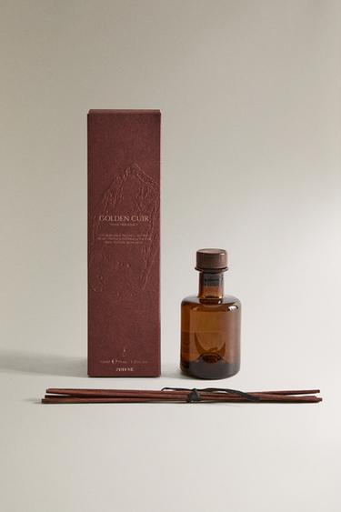 (95 ML) DIFFUSEUR MIKADO GOLDEN CUIR - Moutarde de Zara - Image 1