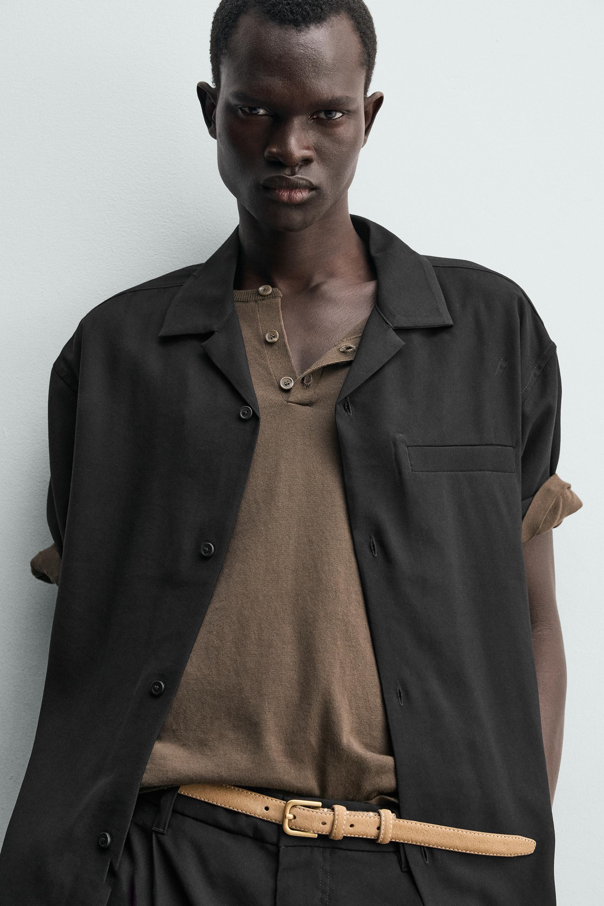 RELAXED FIT FLOWY SHIRT