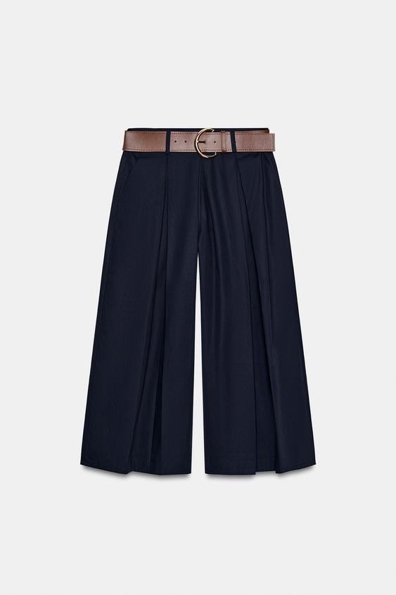 BELTED CULOTTES from Zara - $49.90