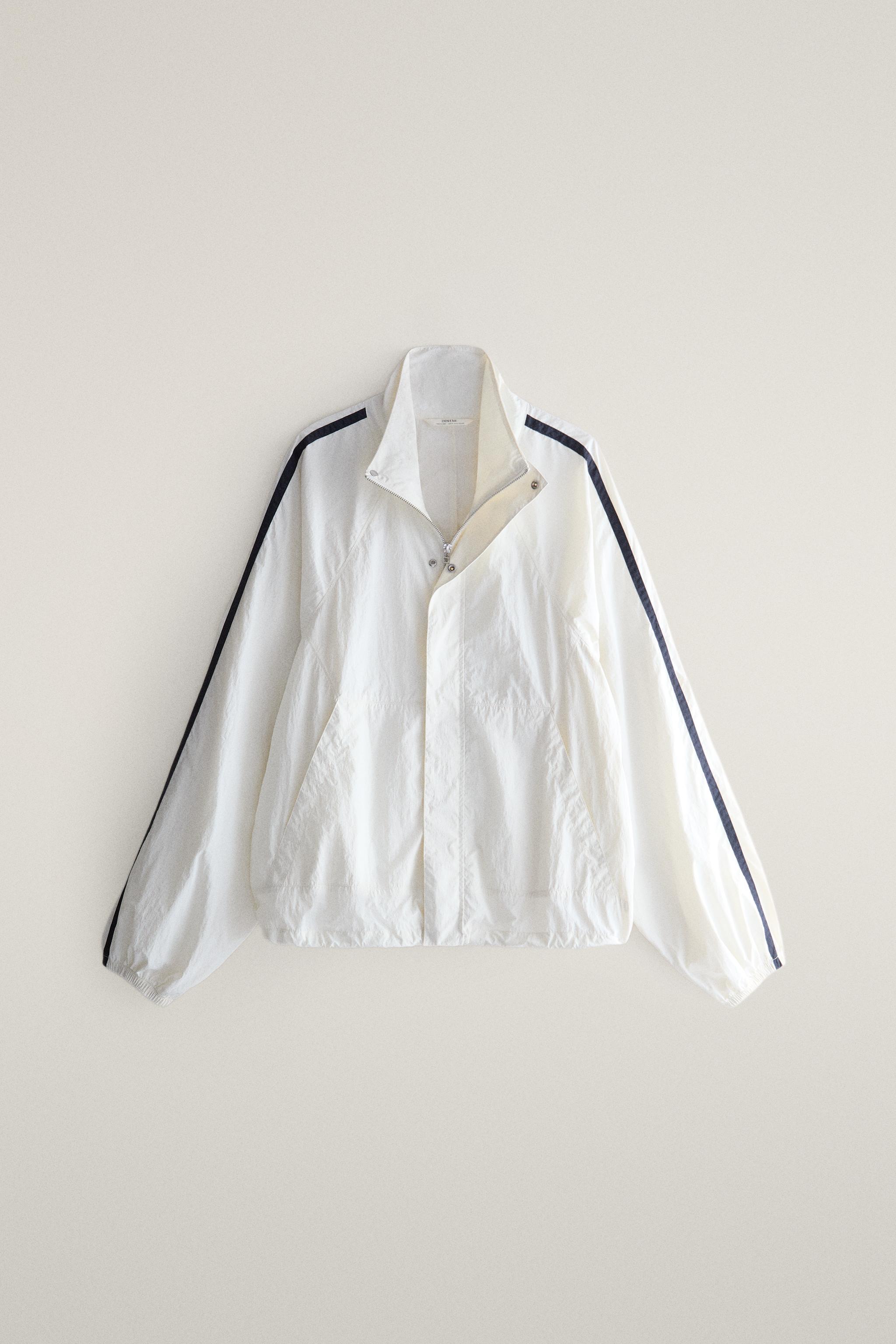 CONTRAST-TRIM CARDIGAN - White | ZARA United States