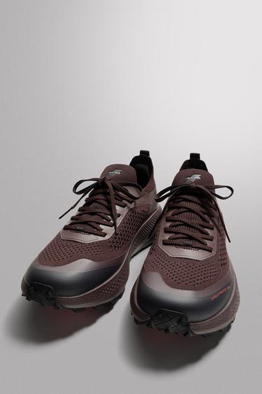 BASKETS DE TRAIL - Bordeaux de Zara - Image 3