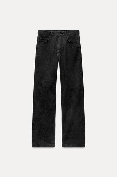 DNY ZW COLLECTION ROVN FLOCADOS MID WAIST - ern od Zara