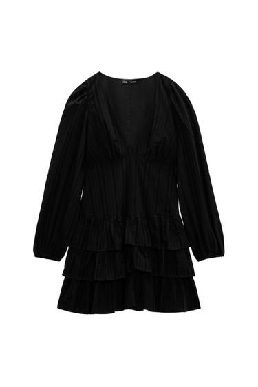 TEXTURED SHORT DRESS