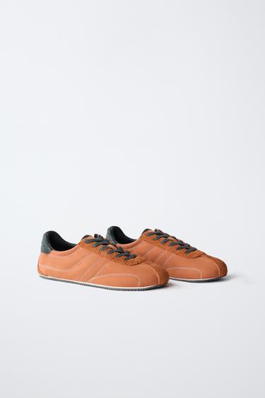 SLIM SOLE SNEAKERS — Orange 2