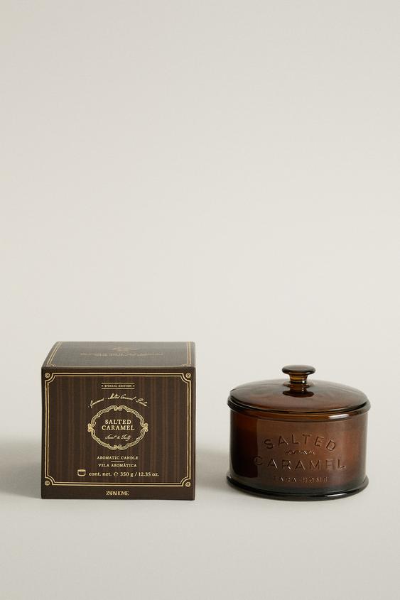 (350 G) SALTED CARAMEL SCENTED CANDLE - Cream by Zara - Image 0