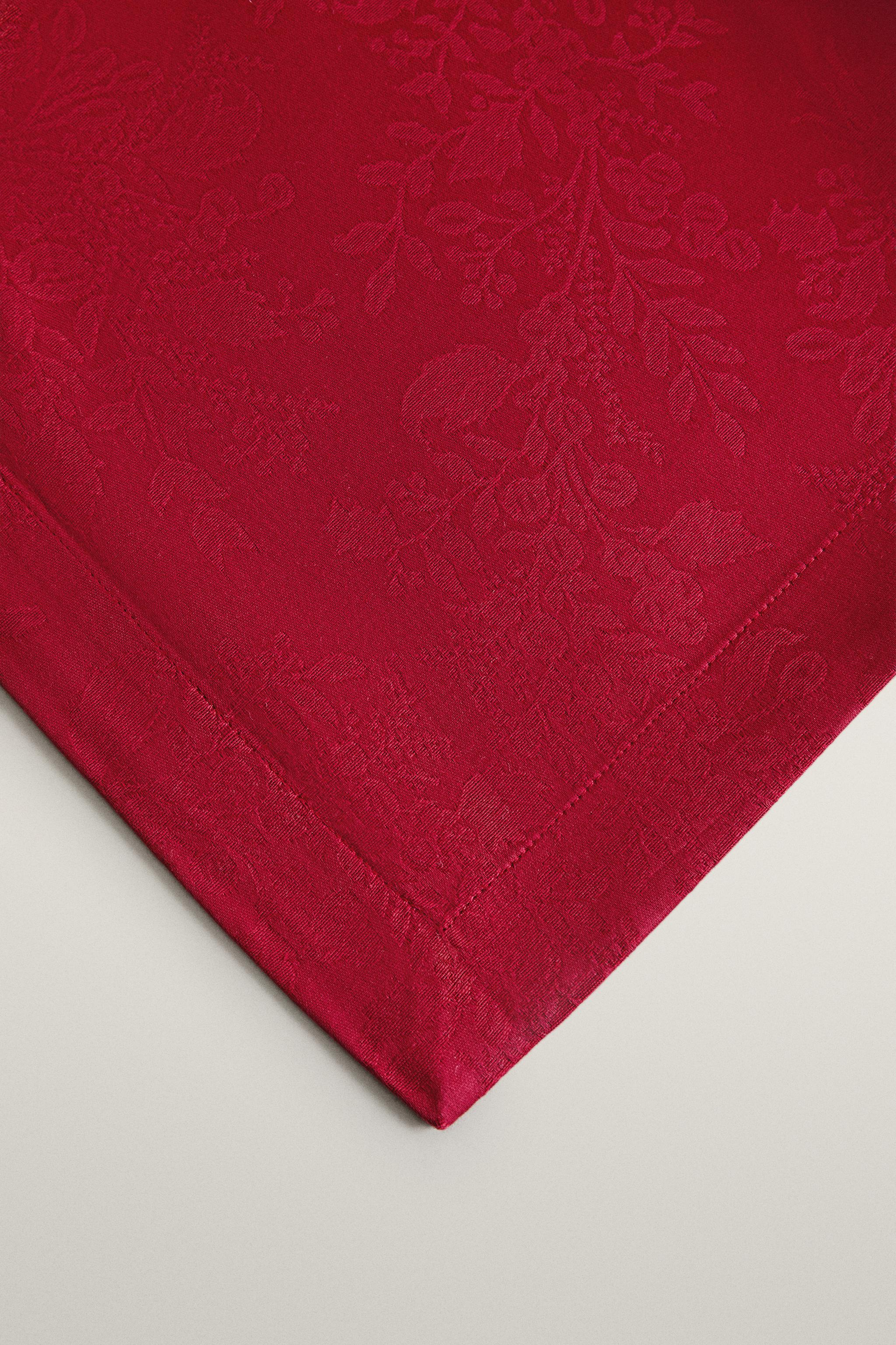 NAPPE COTON JACQUARD NOËL