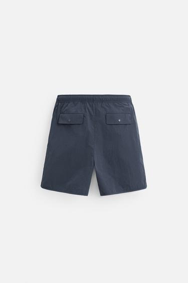 TECHNICAL BERMUDA SHORTS - Light indigo by Zara - Image 6