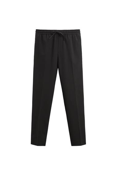COMFORT FIT JOGGER WAIST TROUSERS