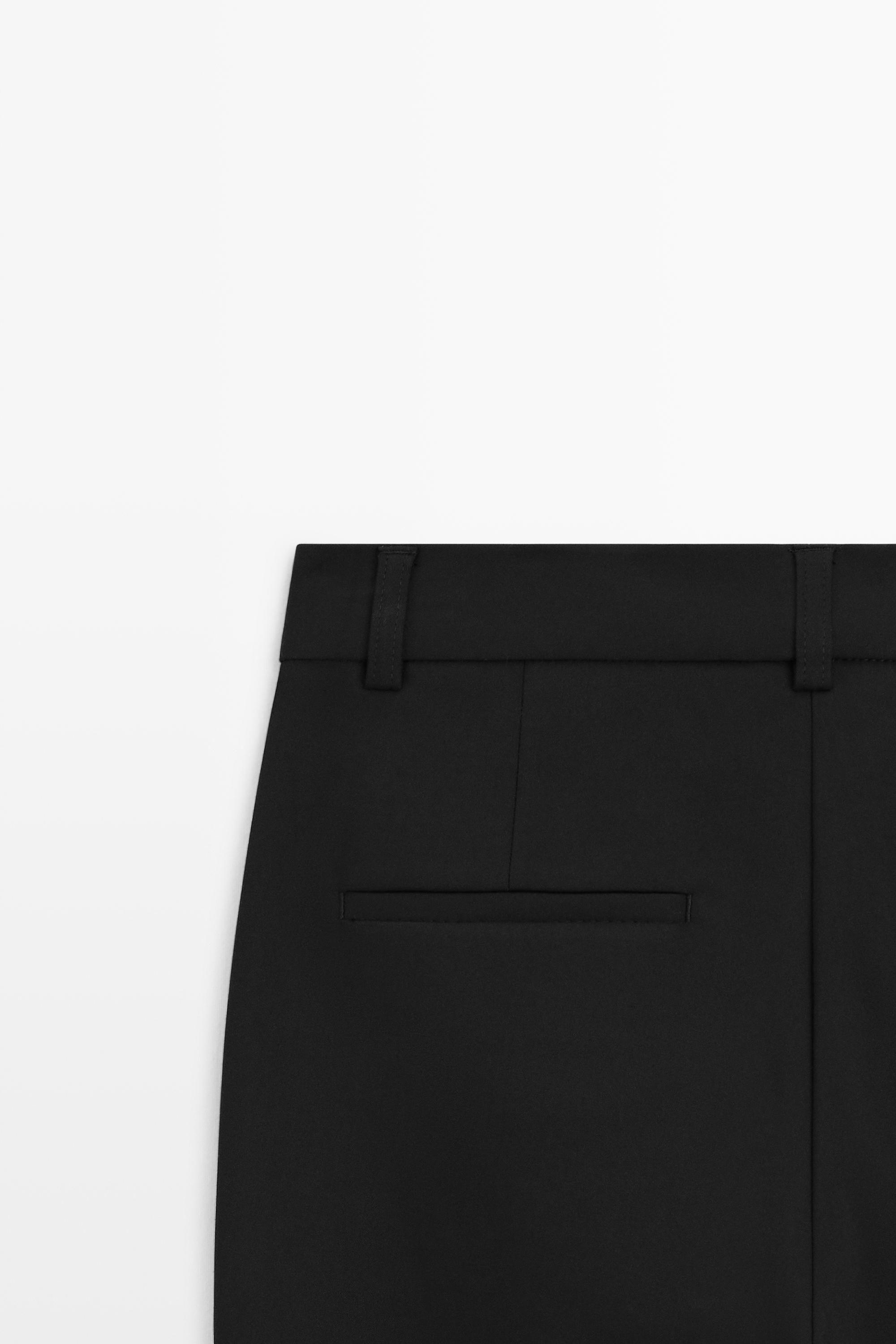 Technical flare fit pants
