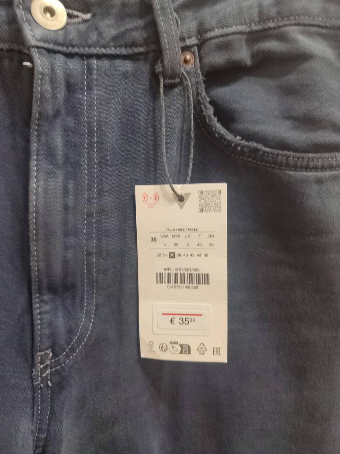 TRF BAGGY BALLOON JEANS WITH POCKETS - Image 2