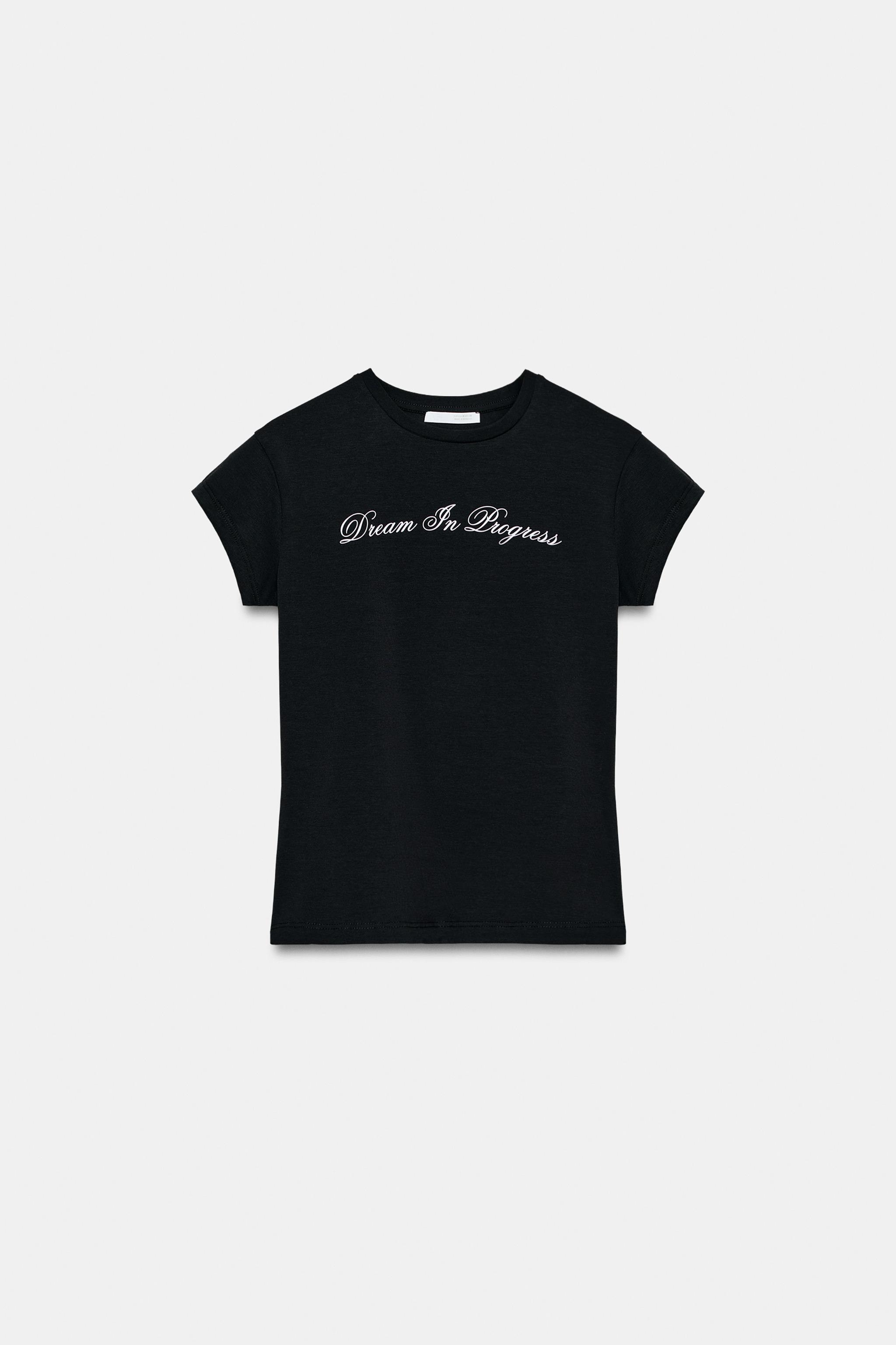 FRONT TEXT T-SHIRT