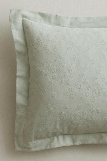 FEDERA CUSCINO TRIFOGLIO - Verde di Zara