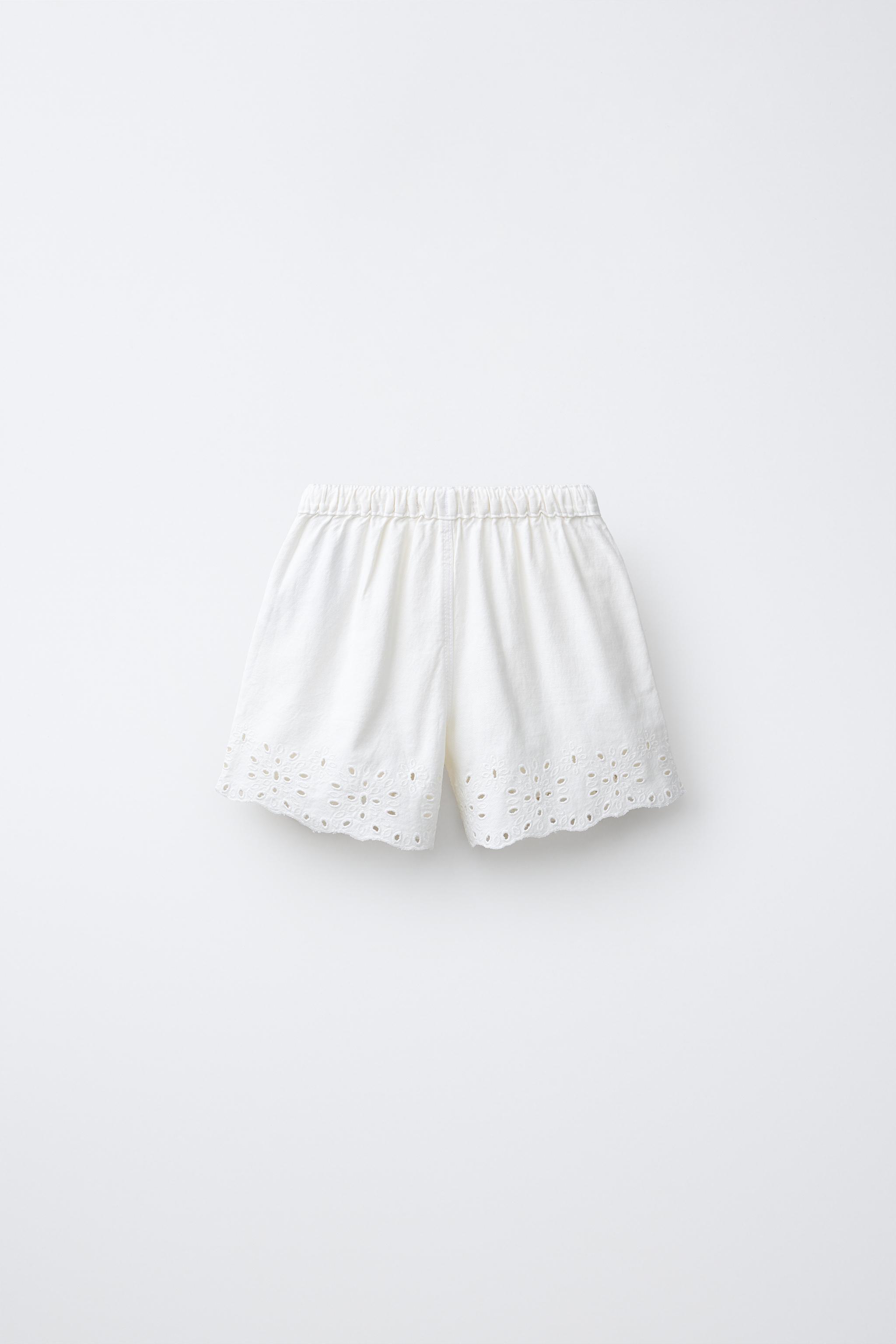 EMBROIDERED SHORTS