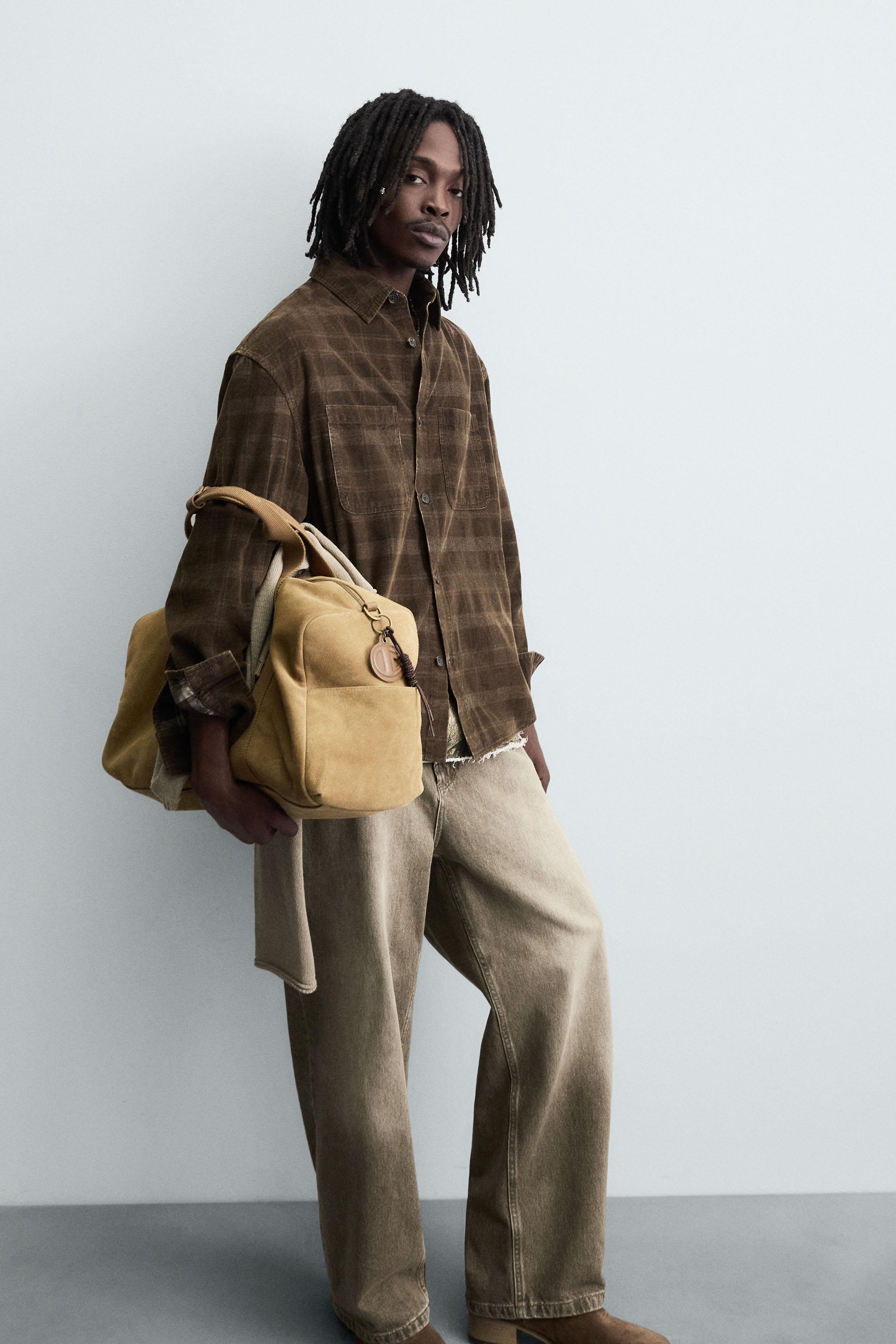 PLAID CORDUROY SHIRT