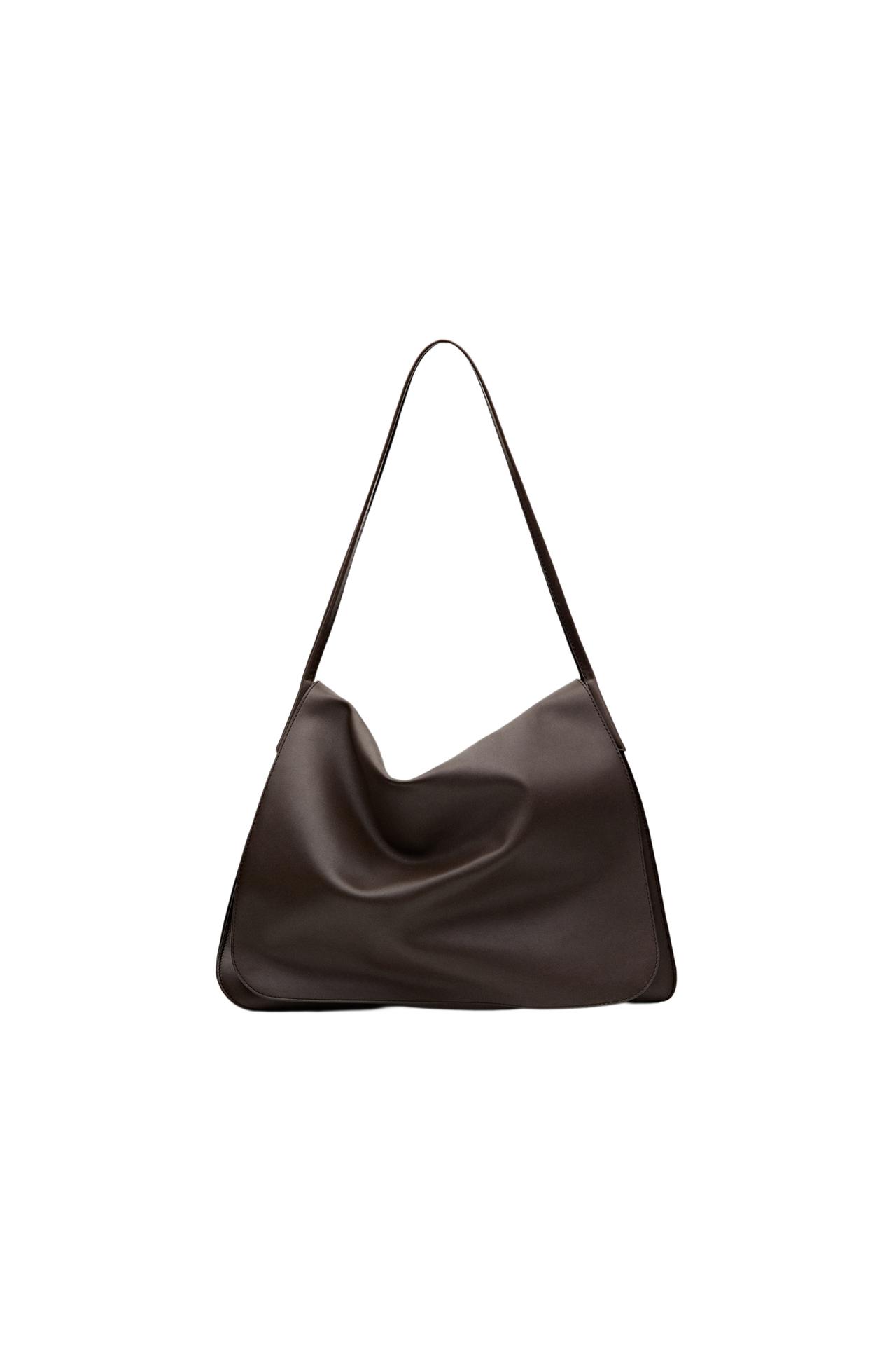 LARGE FLAP BAG - LIMITED EDITION — Chocolate