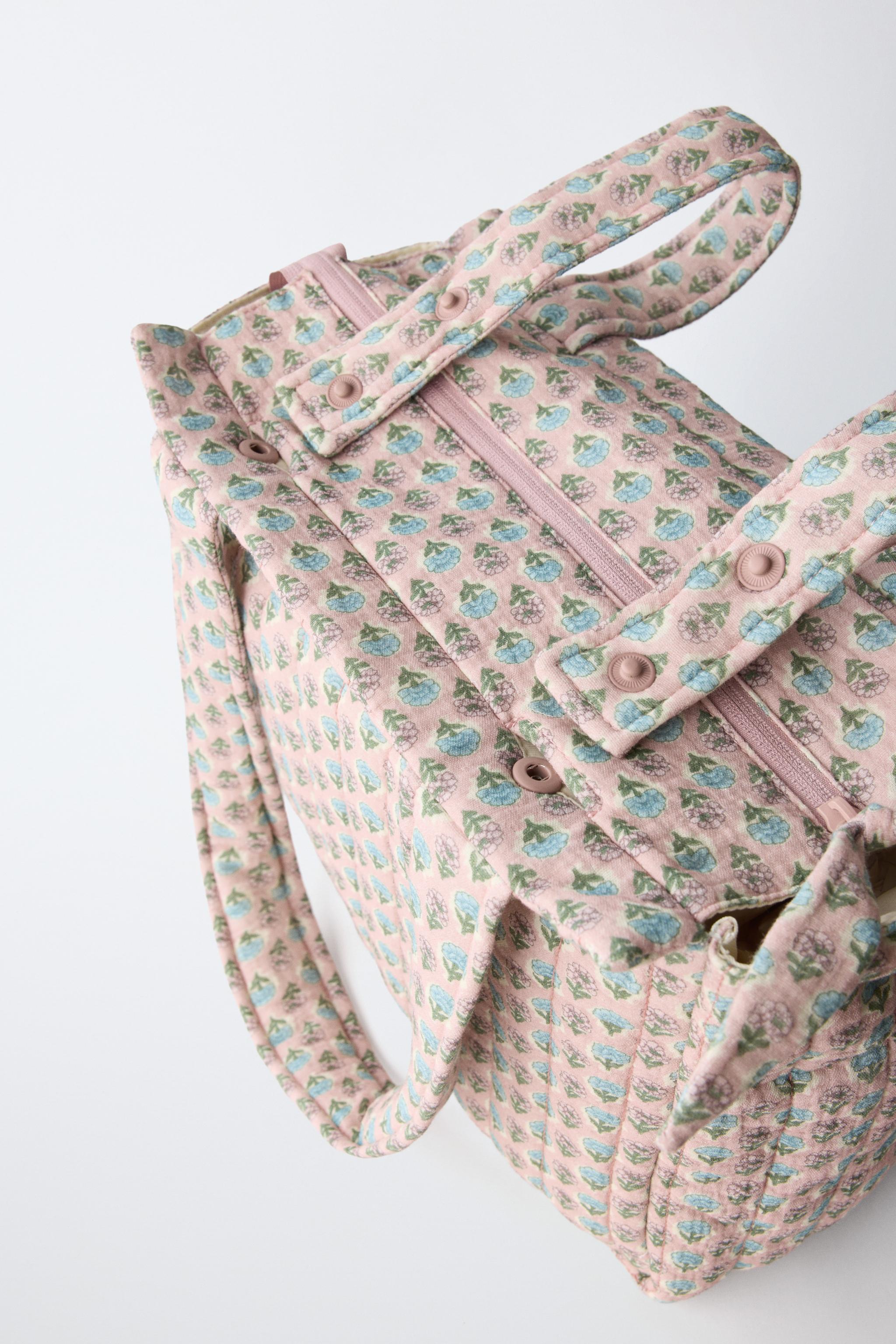 SAC DE MATERNITÉ À FLEURS