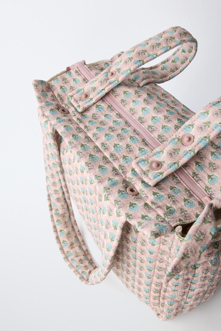 BOLSA CAMBIADOR FLORAL 4