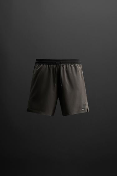 Zara BASIC TRAINING SHORTS - Anthracite grey