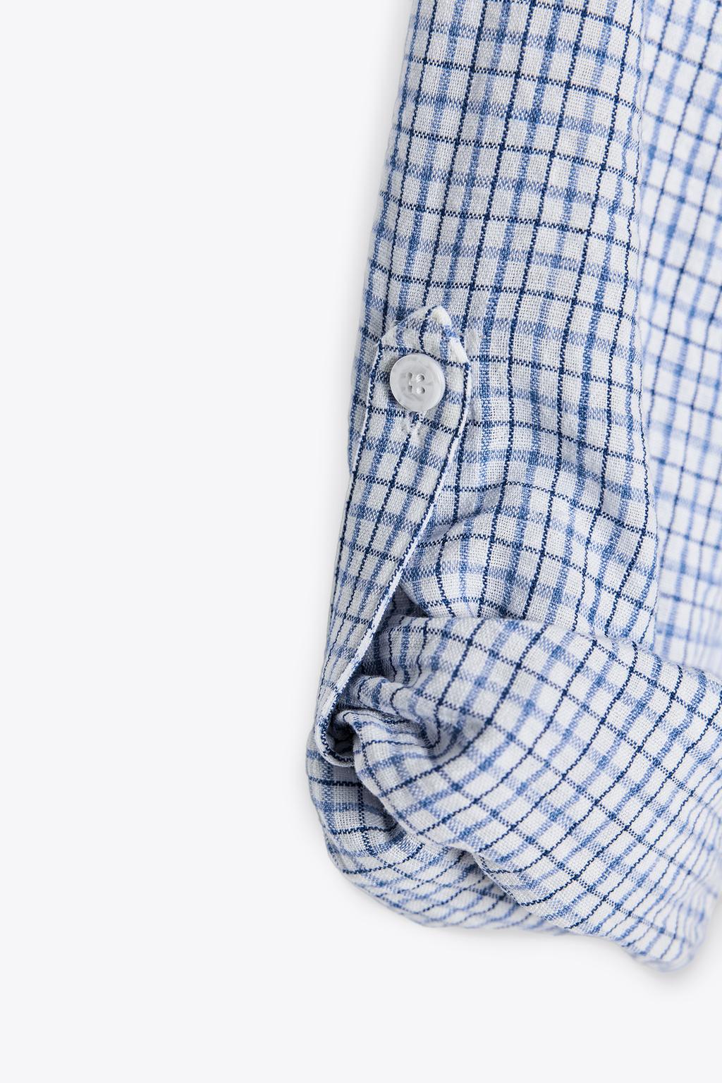 Thumbnail image for CHECK SHIRT WITH KNOT
