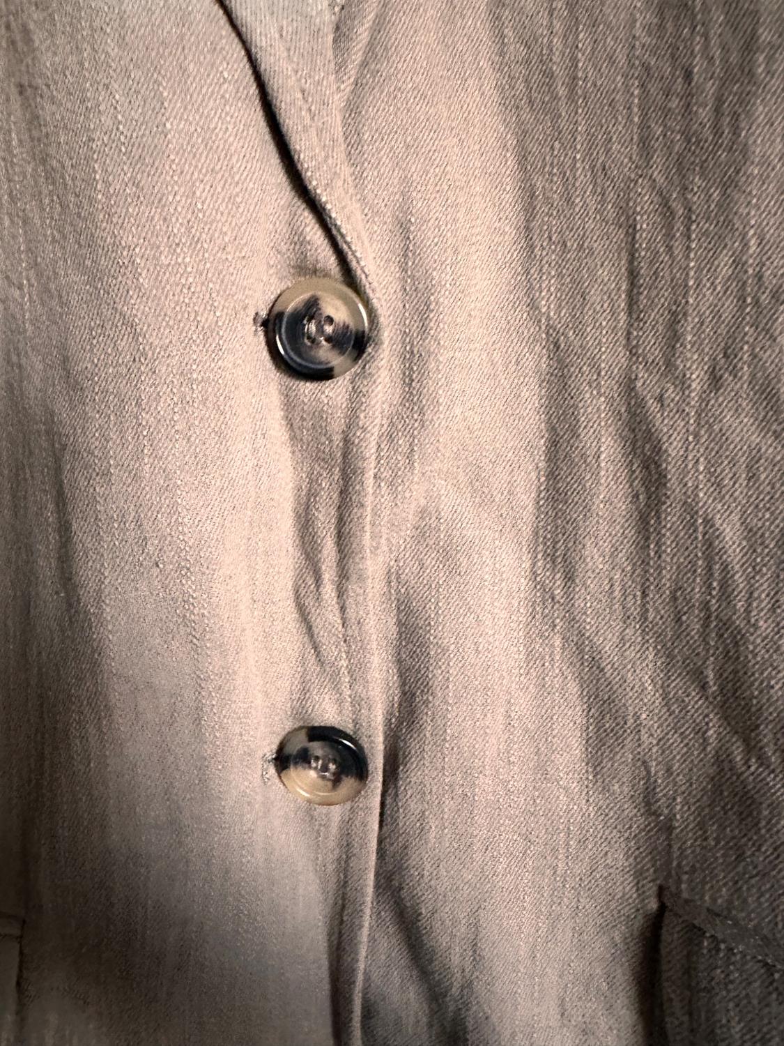 STRAIGHT LINEN-BLEND BLAZER - Image 6