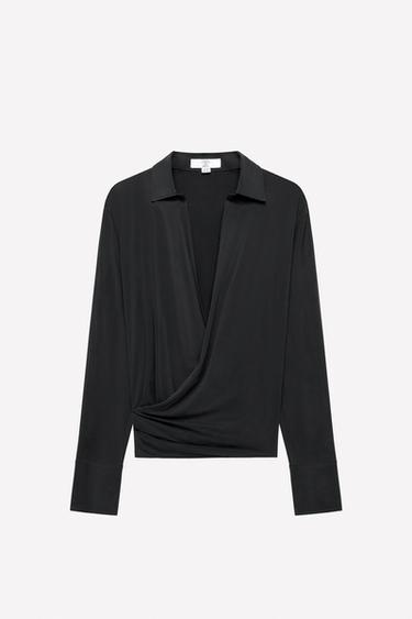 CAMISA KIMONO LUDOVIC DE SAINT SERNIN x ZARA - Negre de Zara