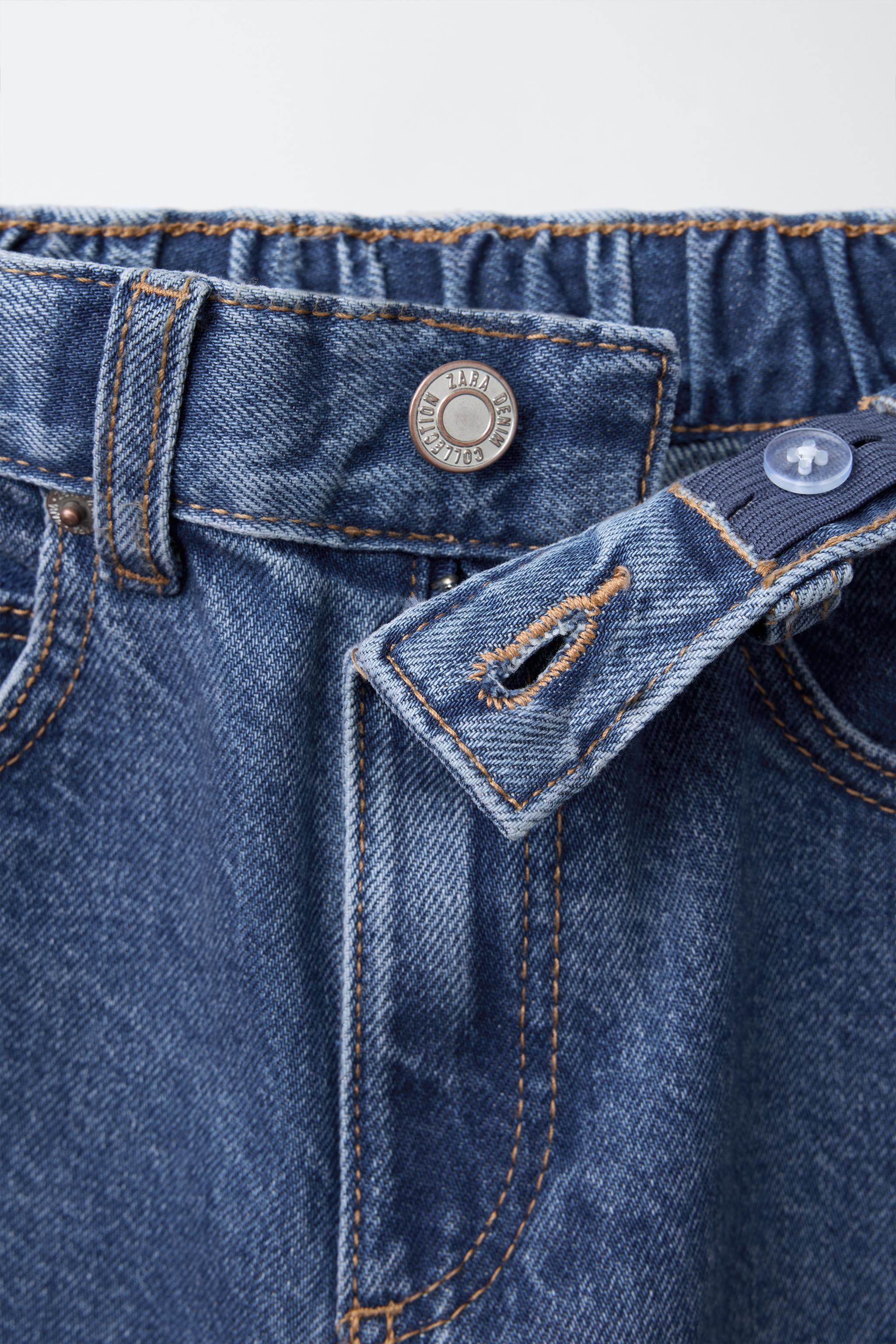WIDE LEG LILO & STITCH © DISNEY JEANS - Blue | ZARA Canada