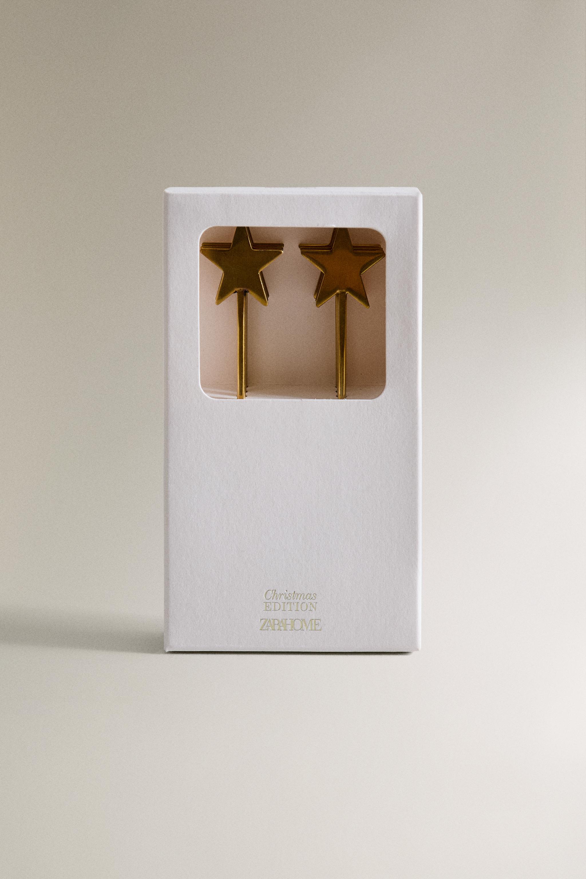 SET OF CHRISTMAS STAR SKEWERS (SET OF 8)