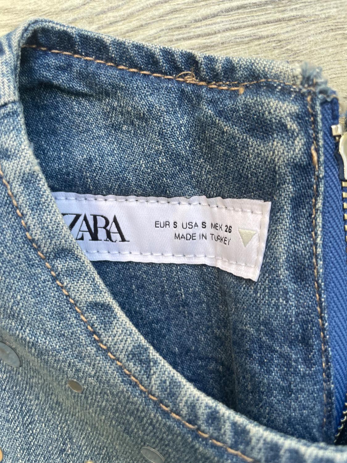 TRF DENIM MIRROR DRESS - Image 4