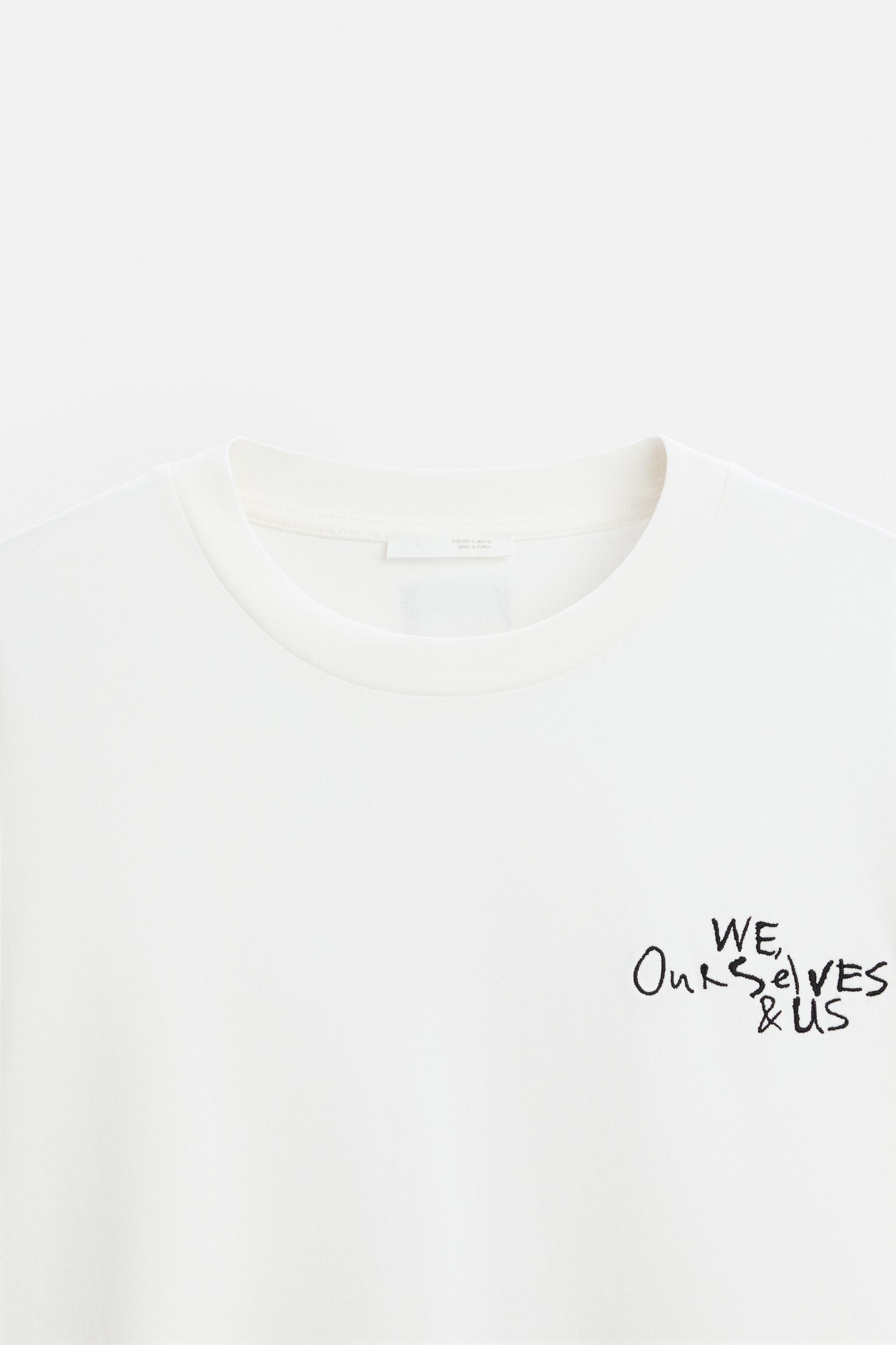 フォトプリントTシャツ - ホワイト | ZARA Japan / 日本