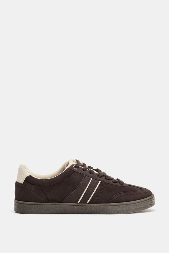 TRAINERS - Brown by Zara - Image 0