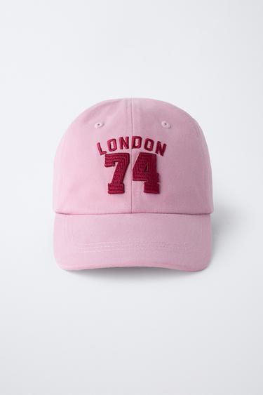 Zara VARSITY KAČKET – bledoružičasta
