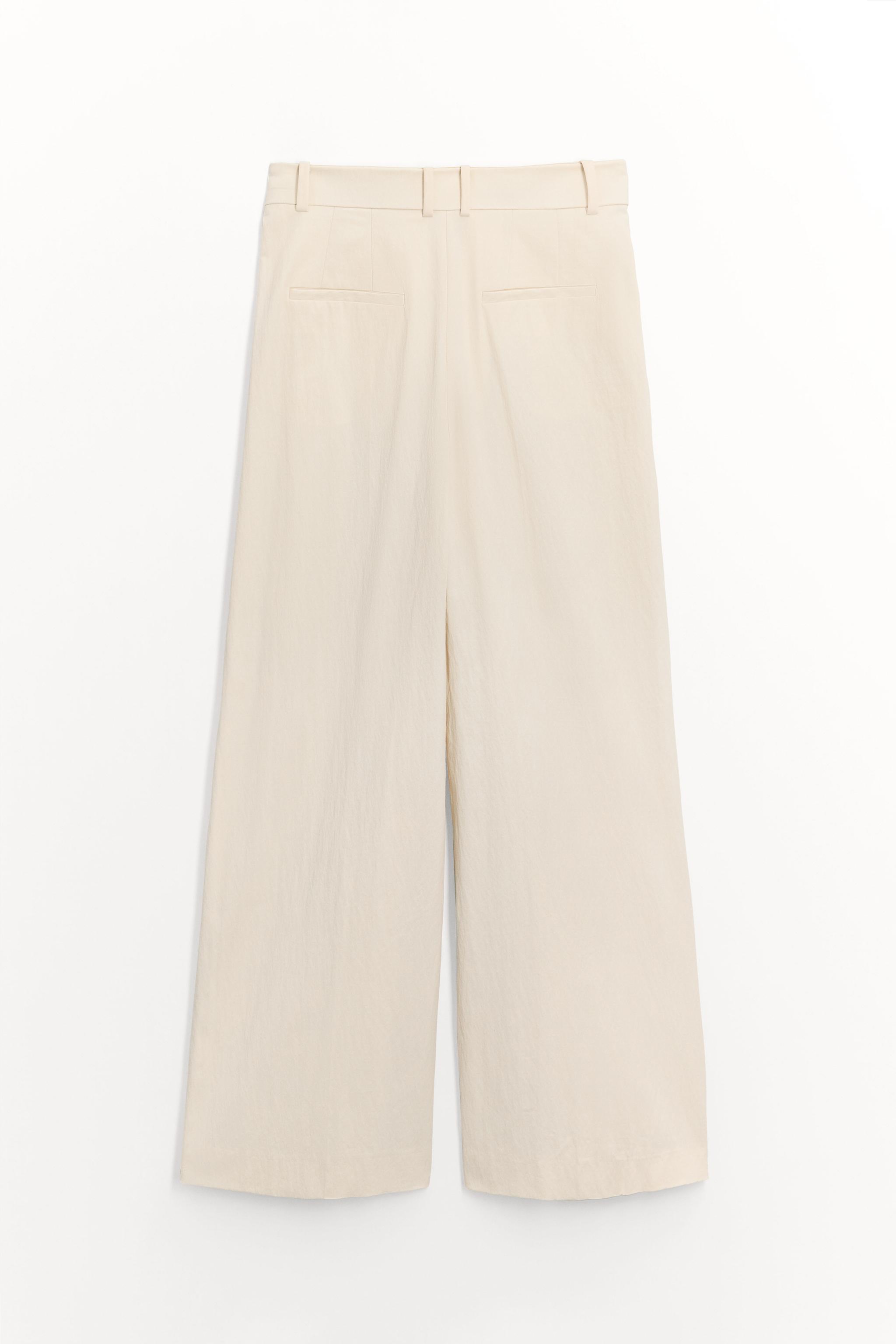 ZARA ZW COLLECTION ダーツパンツ 2387/336 ZW COLLECTION ダーツパンツ - ライトゴールデンブラウン | ZARA