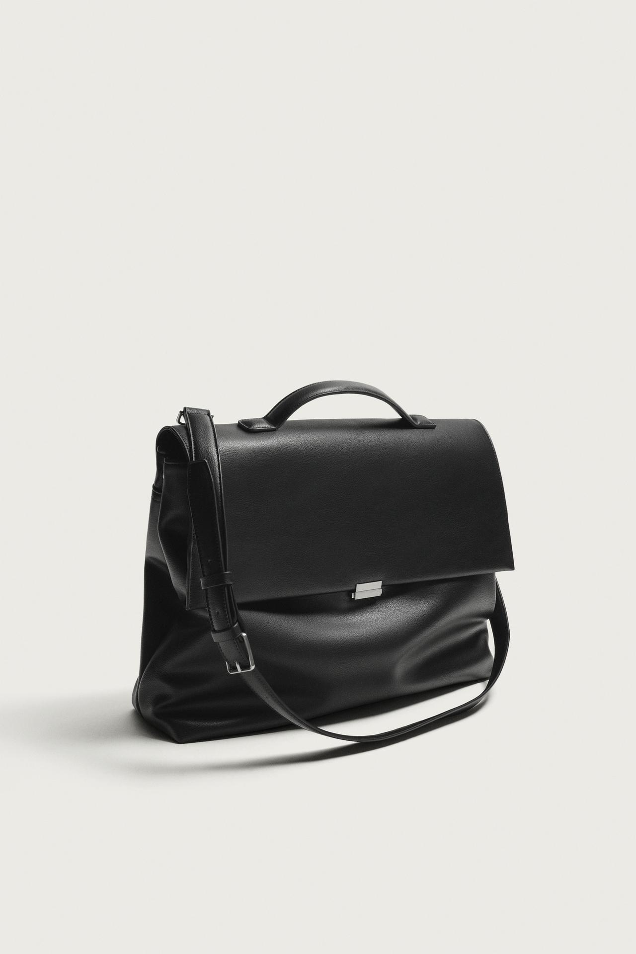 FLAP BAG — Black
