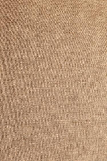 XXL LINEN CUSHION COVER - camel by Zara