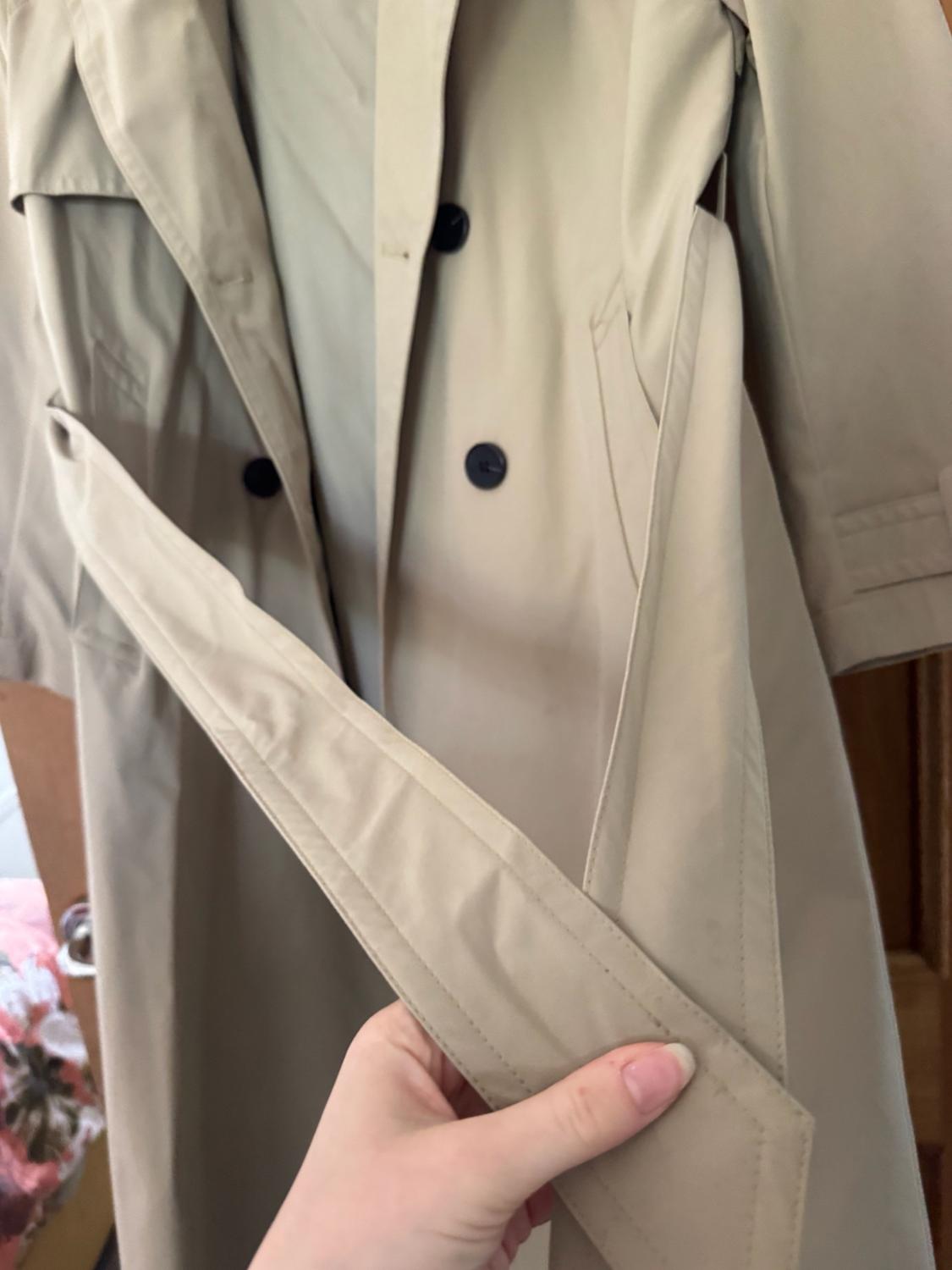 TECHNICAL TRENCH COAT WITH BELT - Image 3