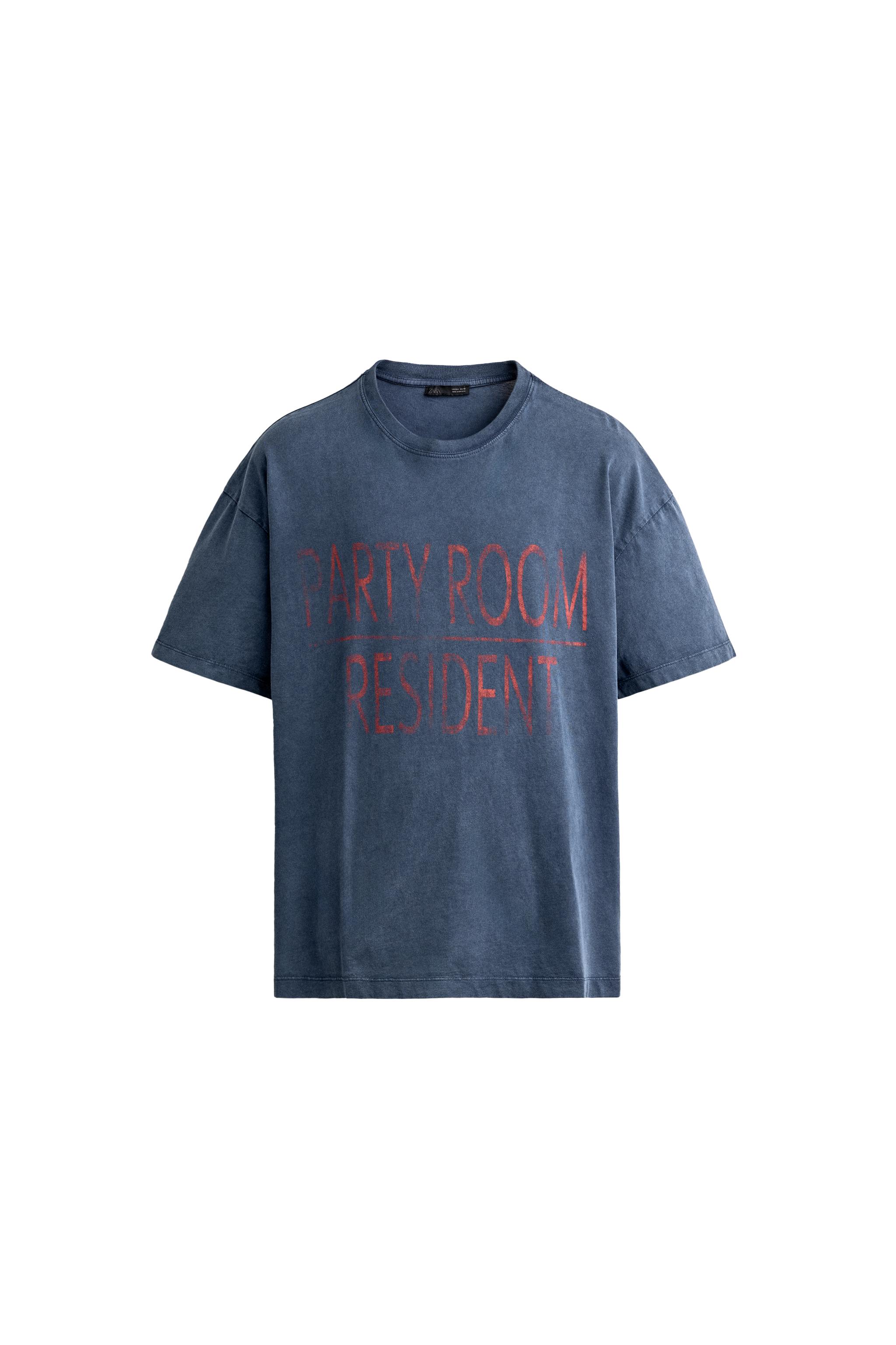 CAMISETA TEXTO EFECTO LAVADO